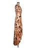 Forever 21 Tan Orange Cocktail Dress Size M - photo 4