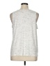 LUXE Silver Sleeveless T-Shirt Size XL - photo 2
