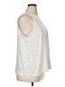 LUXE Silver Sleeveless T-Shirt Size XL - photo 4