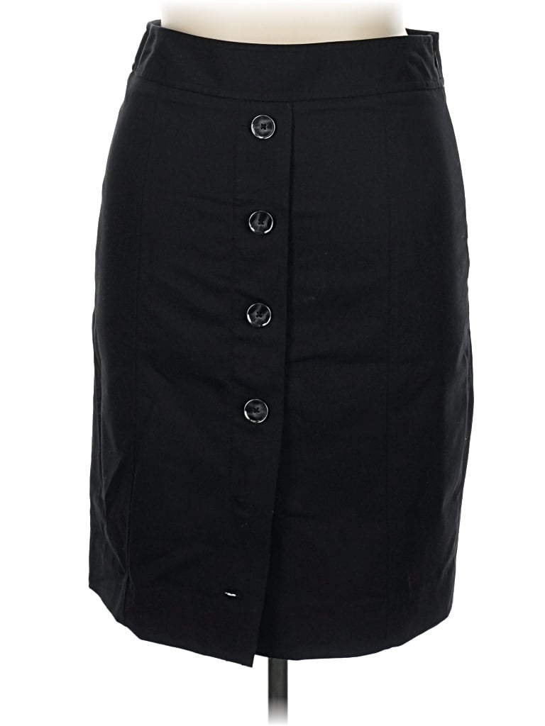 Pre-owned Perry Ellis Formal Skirt In Black
