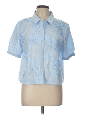 Lola & Sophie Short Sleeve Blouse (view 1)