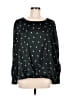 Vince Camuto Stars Black Long Sleeve Blouse Size M - photo 1