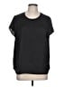 CAbi 100% Polyester Black Short Sleeve Top Size L - photo 1