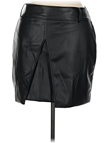 White House Black Market Faux Leather Skirt (view 1)