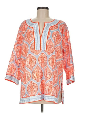 Gretchen Scott Designs 3/4 Sleeve Blouse (view 1)
