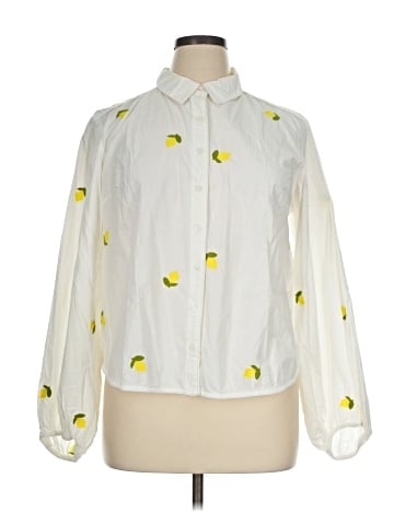 Maeve by Anthropologie Long Sleeve Blouse (view 1)