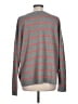 Eileen Fisher Stripes Gray Pullover Sweater Size L - photo 2