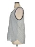 Ann Taylor LOFT Outlet 100% Polyester Silver Sleeveless Top Size XL - photo 5