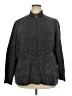 Karen Scott Gray Cardigan Size 3X - photo 1
