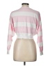 rue21 Stripes Pink Pullover Sweater Size L - photo 2