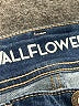 Wallflower Solid Blue Jeans Size 7 - photo 7