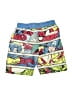 Marvel 100% Polyester Graphic Blue Board Shorts Size 5 - 6 - photo 2