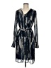 Iris Setlakwe Print Blue Casual Dress Size 8 - photo 1