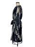 Iris Setlakwe Print Blue Casual Dress Size 8 - photo 5