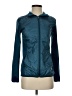 Bcg 100% Polyester Metallic Teal Track Jacket Size S - photo 1