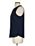 Market and Spruce 100% Polyester Blue Sleeveless Blouse Size S - photo 5