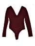 Socialite Burgundy Bodysuit Size S - photo 1