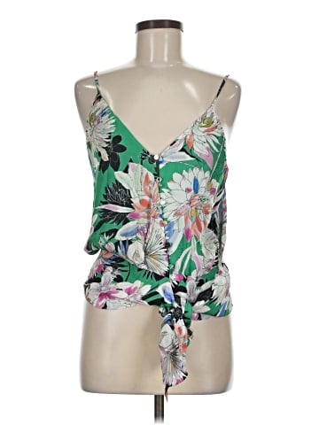 Parker Sleeveless Silk Top (view 1)