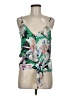 Parker Green Sleeveless Silk Top Size M - photo 1