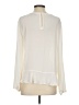Ann Taylor LOFT 100% Polyester Ivory Long Sleeve Blouse Size S - photo 2