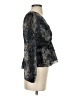 JOA 100% Polyester Black 3/4 Sleeve Blouse Size XS - photo 4