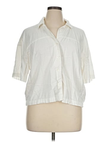 Banana Republic Factory Store Short Sleeve Blouse (view 1)