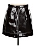 ASOS Design 100% Polyester Black Faux Leather Skirt Size 6 (tall) - photo 1