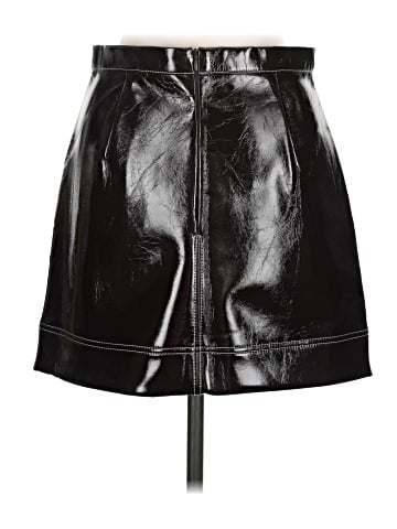 ASOS Design Faux Leather Skirt (view 2)