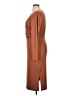 Nine West Solid Brown Cocktail Dress Size XL - photo 5