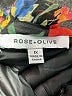 Rose + Olive 100% Polyester Floral Black 3/4 Sleeve Blouse Size 1X - photo 7