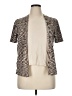 Alfred Dunner Brown Cardigan Size XL - photo 1