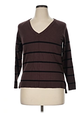Bobeau Pullover Sweater (view 1)