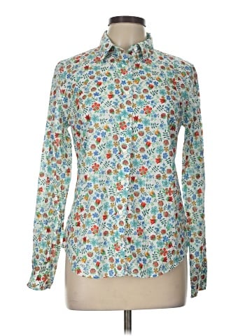 Liberty Art Fabrics for J.Crew Long Sleeve Blouse (view 1)