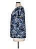 Lane Bryant Animal Print Blue Short Sleeve Blouse Size 14 - 16 Plus - photo 5