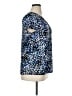 Lane Bryant Animal Print Blue Short Sleeve Blouse Size 14 - 16 Plus - photo 4