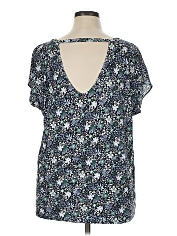 Ann Taylor LOFT Short Sleeve Blouse (view 2)