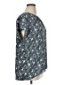 Ann Taylor LOFT 100% Polyester Teal Short Sleeve Blouse Size XL - photo 4