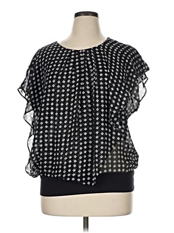 Armani Collezioni Short Sleeve Blouse (view 1)