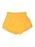 Unbranded 100% Polyester Solid Yellow Athletic Shorts Size 6 - photo 2