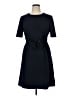 Donna Morgan Solid Black Casual Dress Size 14 - photo 1