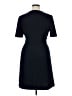 Donna Morgan Solid Black Casual Dress Size 14 - photo 2