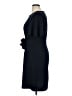 Donna Morgan Solid Black Casual Dress Size 14 - photo 5