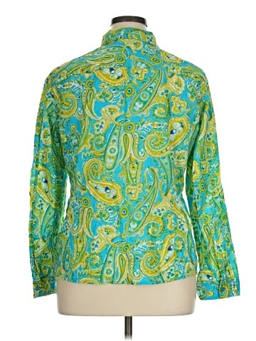 Jones New York Sport Long Sleeve Button-Down Shirt (view 2)