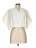 Heyson Ivory Short Sleeve Blouse Size L - photo 1