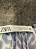 Zara Paisley Blue Casual Dress Size M - photo 7