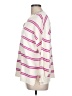 Ann Taylor LOFT Outlet 100% Cotton Stripes Ivory Pullover Sweater Size L - photo 5