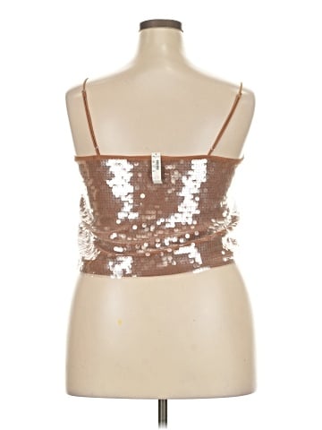 Madewell Sequin Square-Neck Cami (view 2)