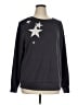 Torrid Stars Gray Sweatshirt Size 1X Plus (1) - photo 1
