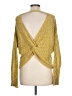 Love Tree 100% Acrylic Metallic Gold Pullover Sweater Size L - photo 2