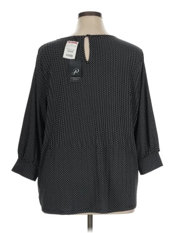 Adrianna Papell 3/4 Sleeve Blouse (view 2)